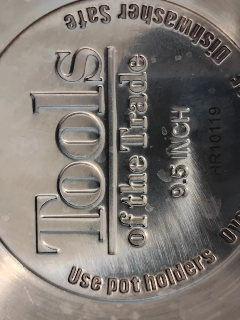 Tools Of The Trade 9.5 Inch Stainless Steel Skillet Fry Pan